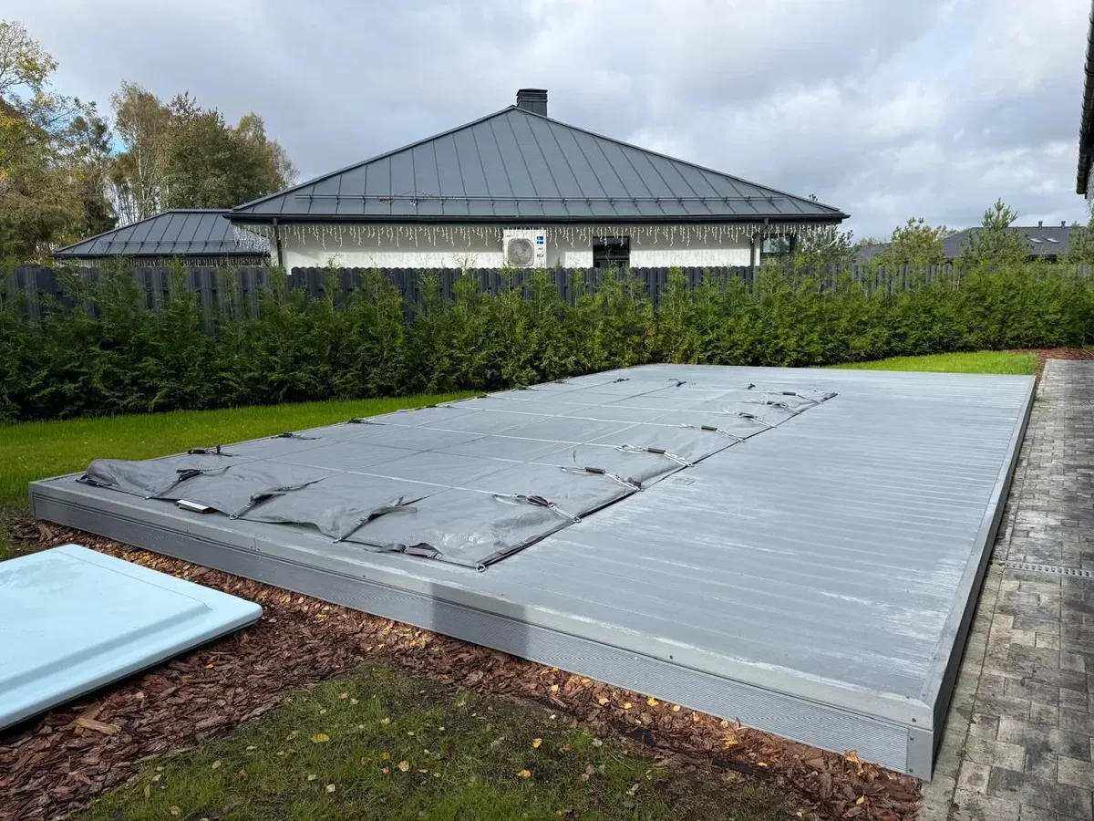 Покрывало Laguna Cover Mesh — установка в Жигулевске