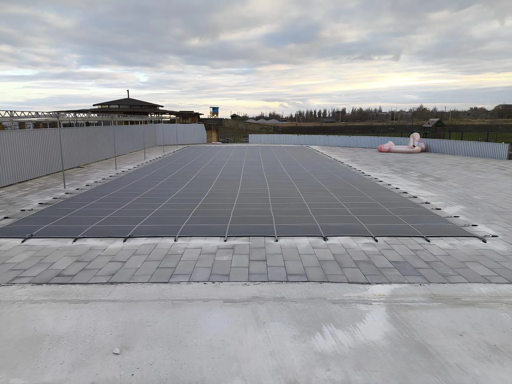 Защитное покрывало для бассейна в Жигулевске